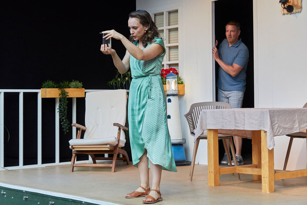 'Was fr ein Sommer' mit Ramona Schlenker und Marc Gelhart (v.l.)
